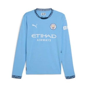 푸마 긴팔티 RQK 775076-01 MCFC 홈 긴팔 레플리카 져지 MCFC Home Jersey Replica LS