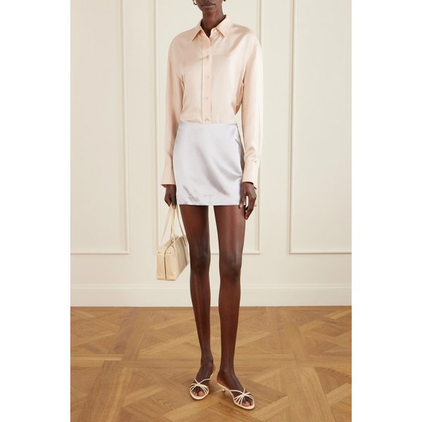 칼마이어 실로우 새틴 미니 스커트 46376663162976546