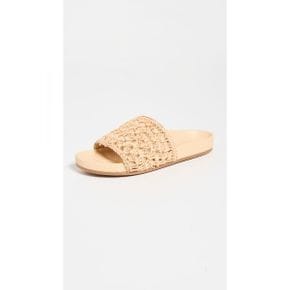 4974214 Loeffler Randall Henri Crochet Raffia Band Footbed Sandals