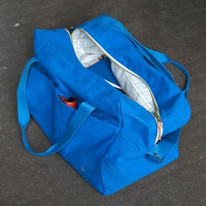 [라세리슈르갸토] TRAVEL BAG IONA BLEU MECANO_LC039