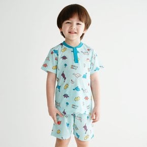 쥬라기 무형광 쿨스판 반팔 파자마 잠옷