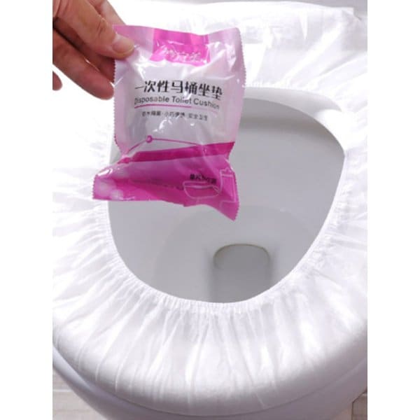외출필수템 휴대용 일회용 변기 커버