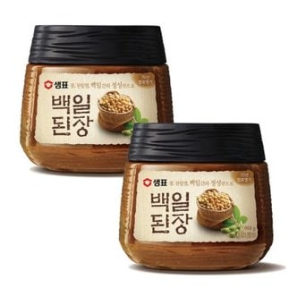 텐바이텐 샘표 된장 백일된장 900g 2개