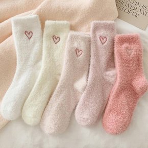 여성 뽀용 하트 수면 양말 DHH-Z39 (32835904)