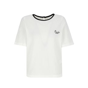 [메르시앤에스/SOUP]가슴포인트 블라우스형 티셔츠MC4ST31