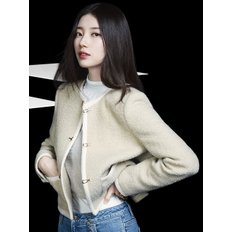 [SUZY] 금속토글 트위드 자켓 YO3W1860