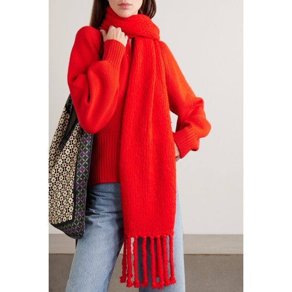 게스트인레지던스 클라우드 태슬 리브 울 블렌드 스카프 46376663162950260