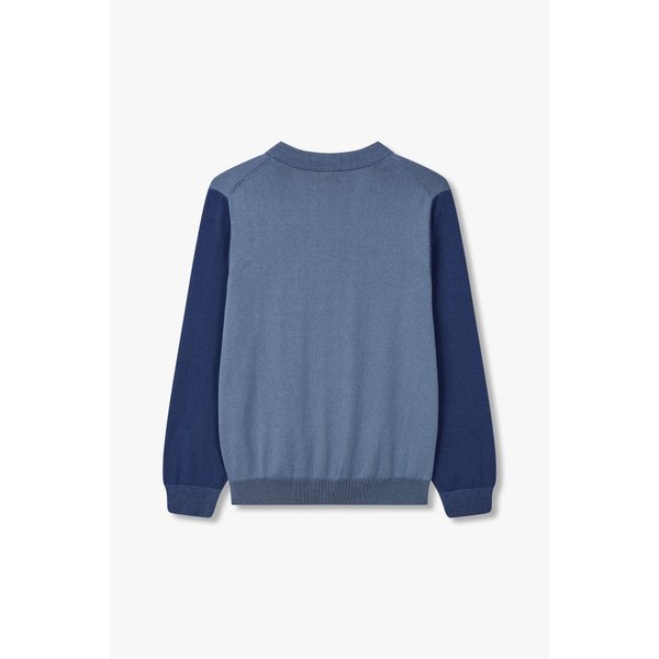 [PS PAUL SMITH] 해피 로고 컬러 블록 가디건 5734328009000