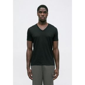 Armani Exchange 아르마니 익스체인지 기본 티셔츠 - 검정색 6963031