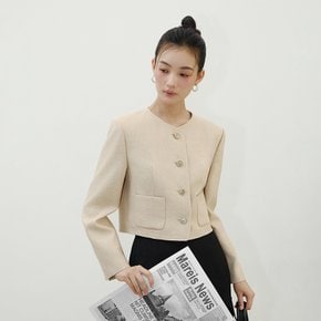 [25 S/S] 잇미샤 라운드넥 크롭 자켓 ITP3ZJK840
