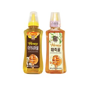 아카시아꿀 500g+때죽꿀 500g