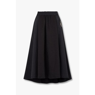 GCUT 프론트 배색 플레어 스커트 7254235301199
