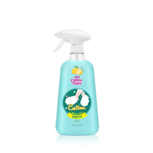 [대용량] 온더바디 코튼풋 발을씻자 풋샴푸 레몬 750ml