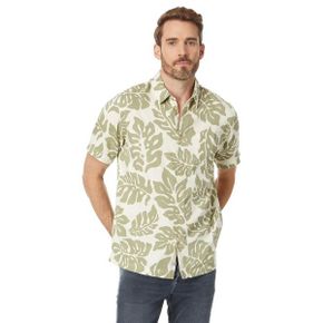 5007509 Quiksilver Waterman Waterfall Rain Button-Up Shirt