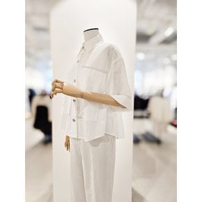 [파주점] 오버핏 아웃 포켓 블라우스 CR7A0BL361