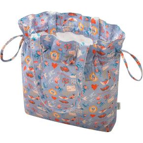 영국 캐스키드슨 토트백 Cath Kidston Dreamer Multi Cotton Hitch Tote Shopper Bag in Blue 16