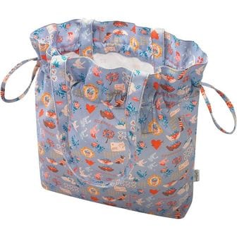  영국 캐스키드슨 토트백 Cath Kidston Dreamer Multi Cotton Hitch Tote Shopper Bag in Blue 16