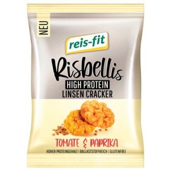  라이스-핏 Reis-fit Risbellis 프로틴 스낵 토마토&페퍼 40g