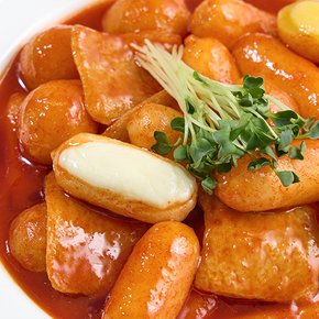 [9/18일 오전8시 주문마감][낭만부부] 치즈 몽땅 떡볶이(500g) + 모짜렐라 치즈 가래떡(235g)