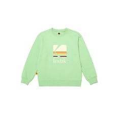 [공식]레인보우 맨투맨 키즈 LIGHT GREEN