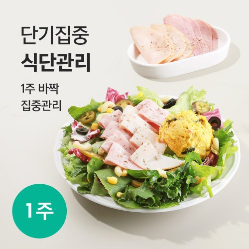 [포켓샐러드] 단기집중 식단관리 1주 패키지 (샐러드 구성)