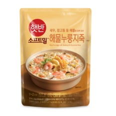 햇반 소프트밀 해물누룽지죽 420g