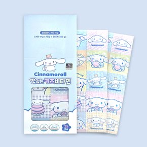 산리오 시나모롤 키즈비타민 250정/복숭아맛 건강기능식품 인증