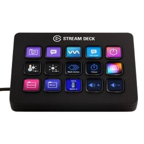 엘가토 Stream Deck MK.2 영상 방송 편집 (15버튼)