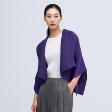 오블리크 와플 숄 판초 가디건_PPCDS125001