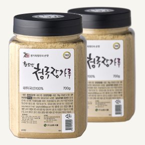 [권기옥명인] 쌍둥이 황토방 청국장가루 700g x 2