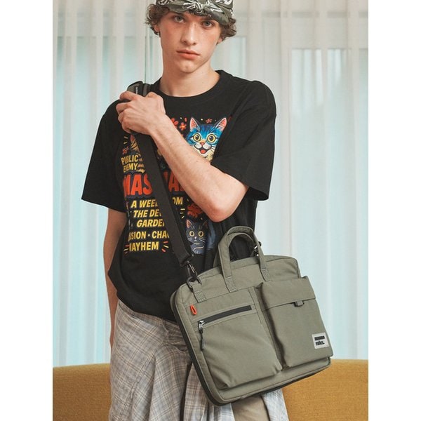 Briefit laptop case slim bag_Khaki