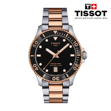 티쏘 [본사직영][NEW] 씨스타 1000 쿼츠 40mm T120.410.22.051.01