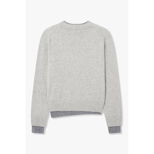 라쿤 블렌드 라운드넥 니트 가디건 7115450Y07172