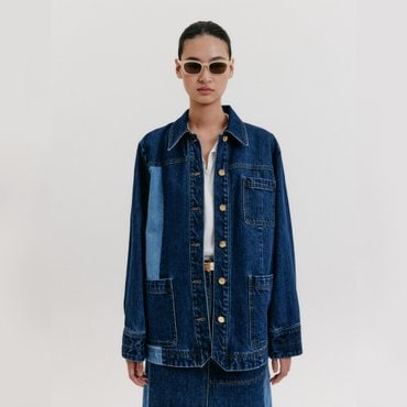EENK Blouson Denim Jacket - Blue
