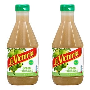 라빅토리아 그린 타코 소스 마일드 La Victoria Green Taco Sauce 425g 2개