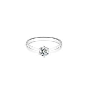 CLASSIC SOLITAIRE DIAMOND RING 0.3ct 18K WHITE GOLD(랩그로운다이아몬드) / 211220421