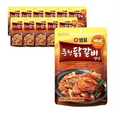  샘표 춘천닭갈비 양념소스 180g 12개