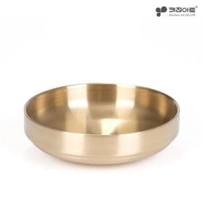 금상첨화 티타늄 이중구조 찬기 (특대) 15.5cm 접시 반찬그릇...