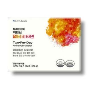 투퍼데이 액티브 멀티비타민 1000mg x 120정