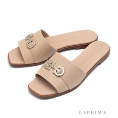 [FERRAGAMO] 페라가모 간치니 슬라이드 샌들 ORIA-1 PETALO 758085