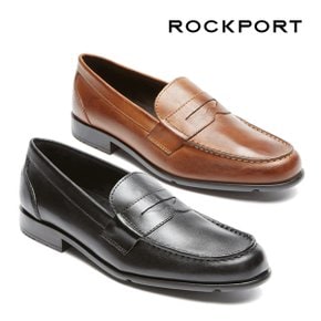 락포트 Rockport 남성 클래식 페니 로퍼 블랙 코냑 M76443 M76445 2종