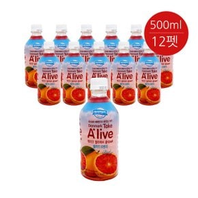 덴마크 테이크 얼라이브 블러드오렌지 500ml x 12개