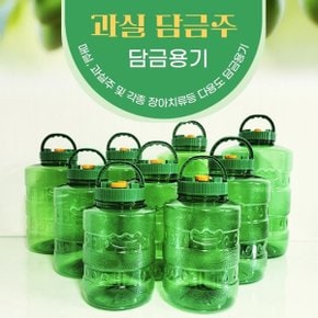 15L 다용도 담금용기 매실통 그린 과실주 담금주통 플라스틱매실...