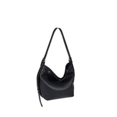 Perfec Button Up Net Hobo Piccolo (퍼펙 버튼 업 네트 호보 피콜로) Black_VQB4-1HO410-1BKXX