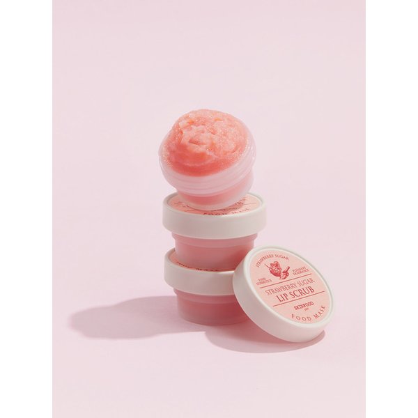 딸기슈가 푸드마스크 립 스크럽 21g