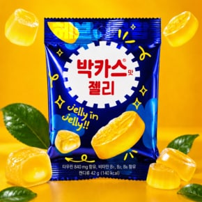 동아) 박카스맛 박카스 젤리 42g X 1개  어린이 영양 간식 선물 비타민 젤리