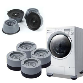 제이큐 건조기 세탁기 받침대 소음 밀림 진동 방지패드 4p X ( 2매입 )