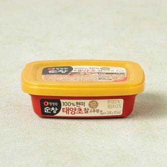 청정원 순창 태양초찰고추장 200g