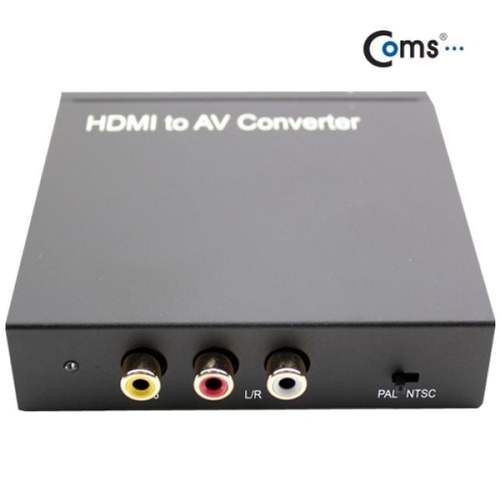 Coms HDMI 컨버터AV변환 HDMI to 3RCA디지털 아날