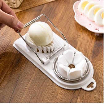 와인앤쿡 2구 egg slicer 커터1개(색상랜덤)